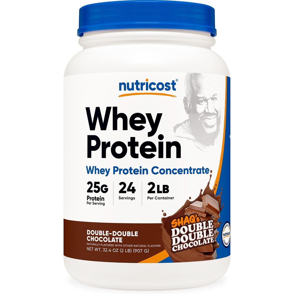 image:imageNutricost Whey Protein Concentrate Powder Unflavored 5 LBShaqs Double Double Choc
