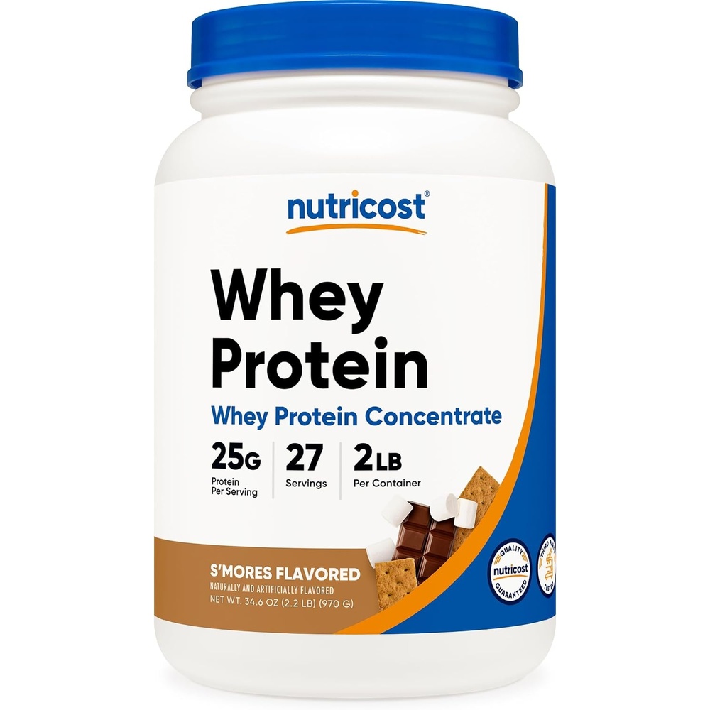 image:imageNutricost Whey Protein Concentrate Powder Unflavored 5 LBSmores