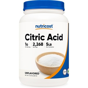 Nutricost Citric Acid Powder (1LB), 1G Per Serving(80 Ounce (Pack of 1))