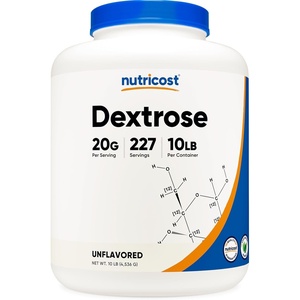 Nutricost Dextrose Powder 10 LBS, Gluten Free(160 Ounce (Pack of 1))