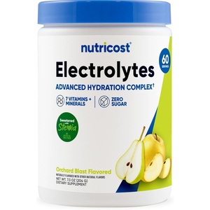 Nutricost Electrolyte Complex Powder, 60 Servings, Blue Raspberry(Orchard Blast)