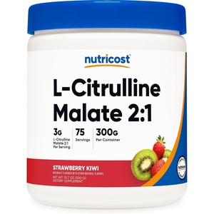 Nutricost L-Citrulline Malate Powder (2:1) 1.2KG(Strawberry Kiwi)